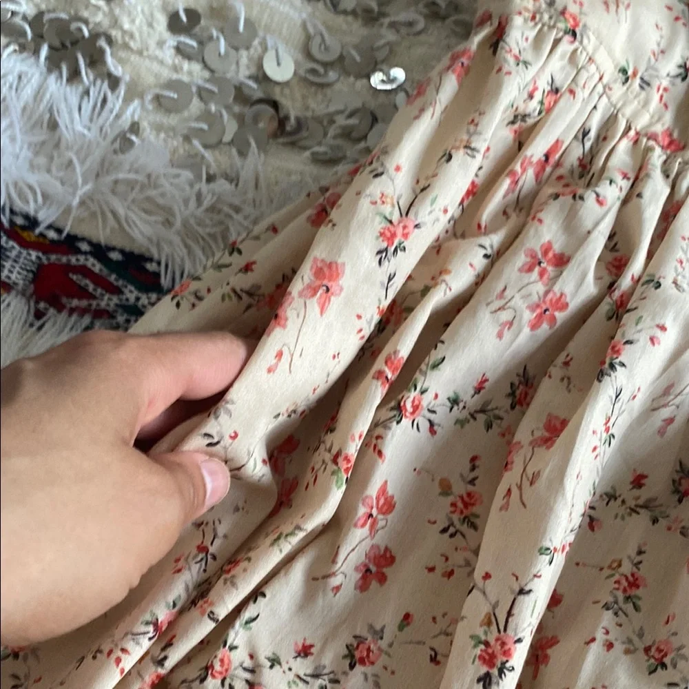 The Lucianna dress in pansy garden - Picture 5 of 6